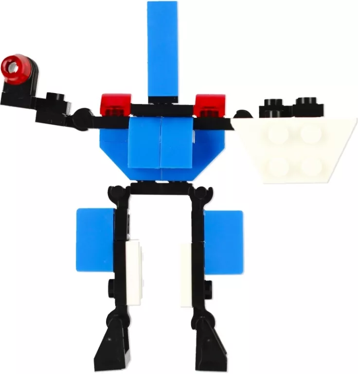 Klocki konstrukcyjne. Robot. 33 elementy - tantis.pl