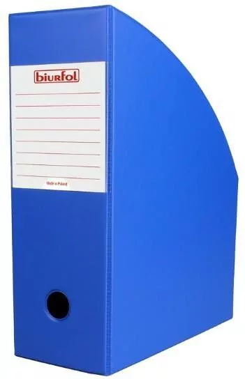 Pojemnik na dokumenty niebieski 10cm - tantis.pl
