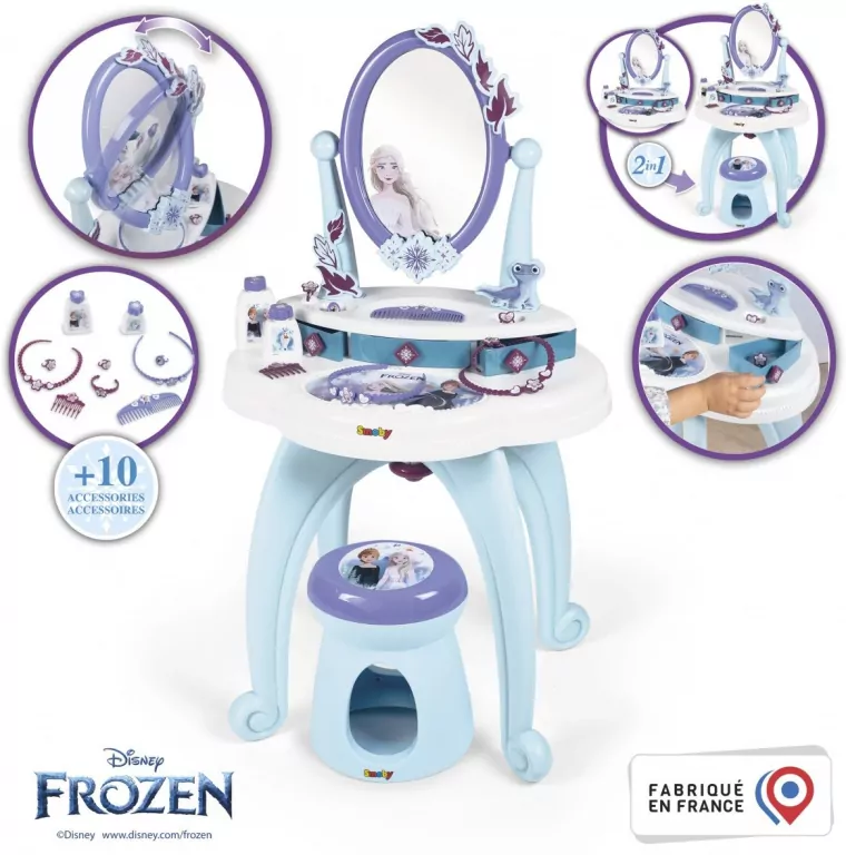 Toaletka dla dziewczynki 2w1. Kraina Lodu - tantis.pl