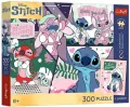 Puzzle 300 Lilo & Stitch + plakat TREFL - tantis.pl