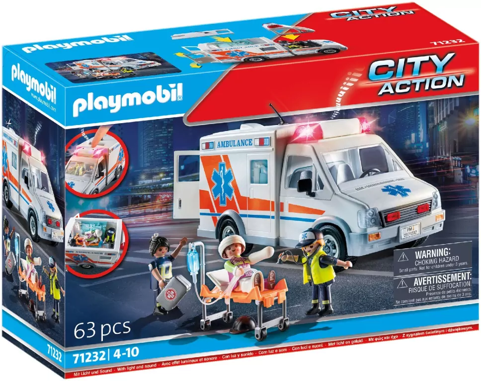 Playmobil Ambulans 71232 - tantis.pl