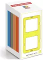 Klocki magnetyczne 3D. Magformers. Prostokąty. 12 elementów - tantis.pl