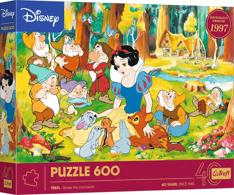 Puzzle 600 Królewna Śnieżka Disney TREFL - tantis.pl