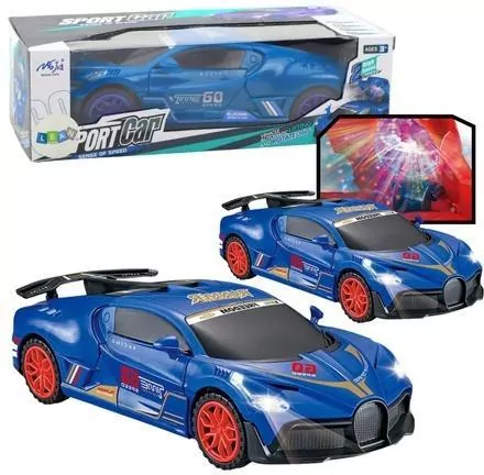 Auto sportowe czujnik przeszkód niebieskie - tantis.pl