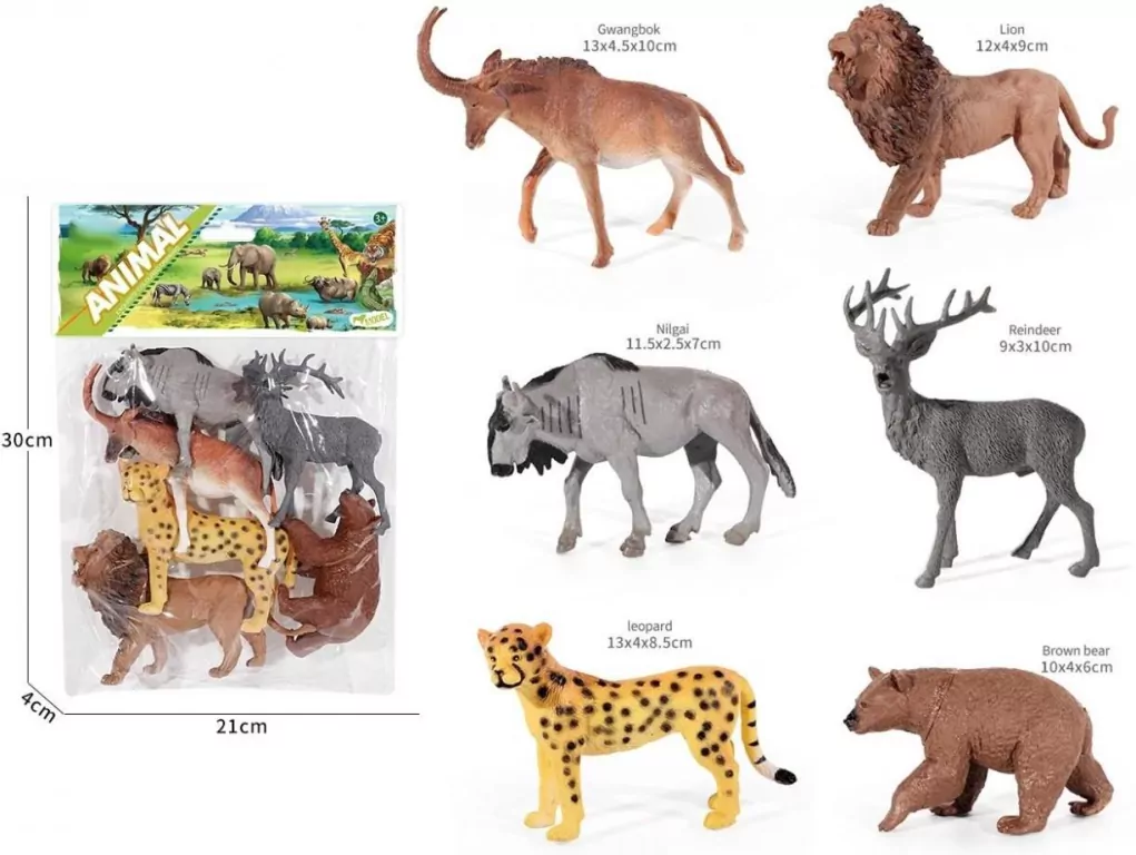 Zwierzątka safari 12,5cm - tantis.pl