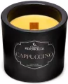 Świeczka sojowa Cappuccino czarna 170g - tantis.pl