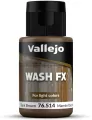 Vallejo: 76.514 - Wash FX - Dark Brown (35 ml) - tantis.pl