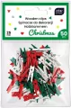 Spinacze kolor do dekoracji mini 50szt Christmas - tantis.pl