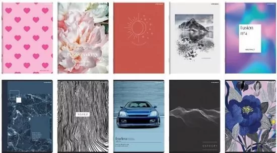 Zeszyt A5/96K kratka Megamix  TOP2000