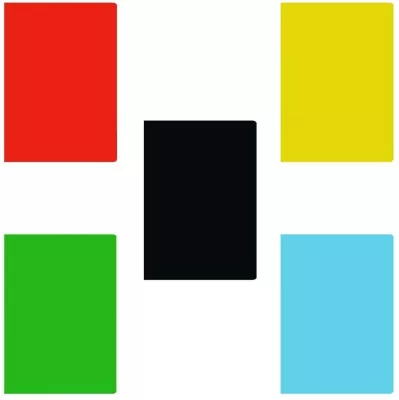 Zeszyty A6/40k kratka  mix