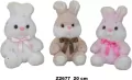 PLUSZAK ZAJAC 20CM W GWIAZDKI 3KOL SA - tantis.pl