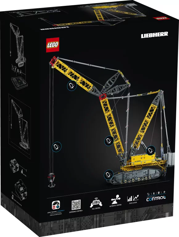 LEGO® Technic. Żuraw gąsienicowy Liebherr LR 13000. 42146 - tantis.pl