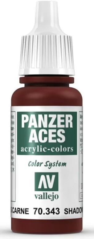 Vallejo: 70.343 - Panzer Aces - Flesh Shadows (17 ml) - tantis.pl