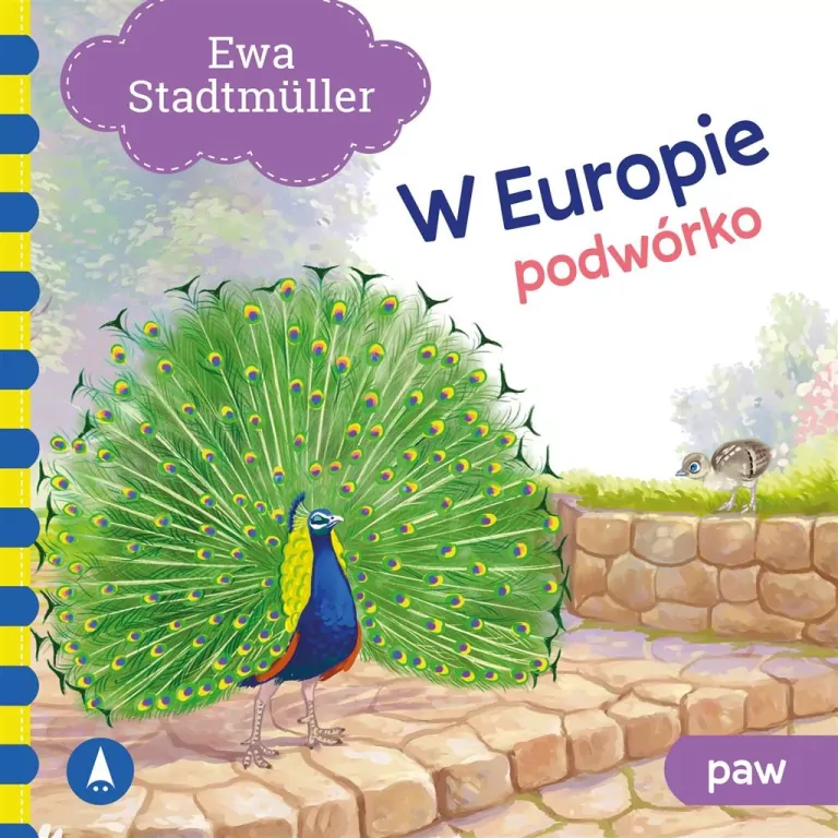 W Europie. Podwórko. Paw - tantis.pl