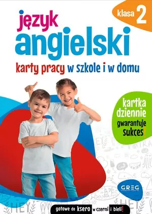 Język angielski. Karty pracy w szkole i w domu. SP 2 - tantis.pl