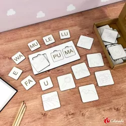 Układanka sylabowa. Część 1