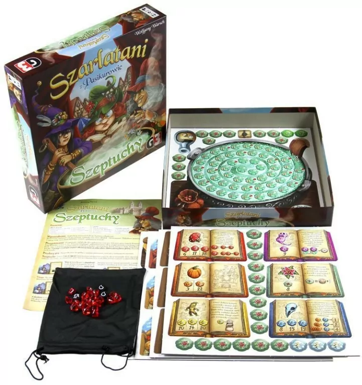 Szarlatani z Pasikurowic. Szeptuchy. Gra rodzinna - tantis.pl