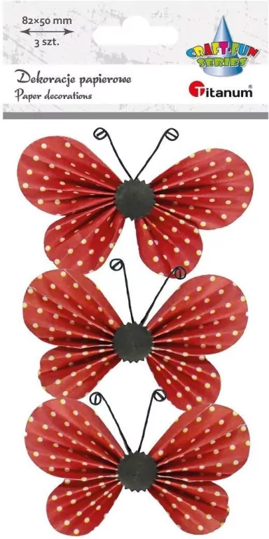 Ozdoba papierowa Motyle - tantis.pl