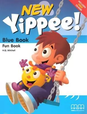 New Yippee. Blue Book. Fun Book + CD - tantis.pl
