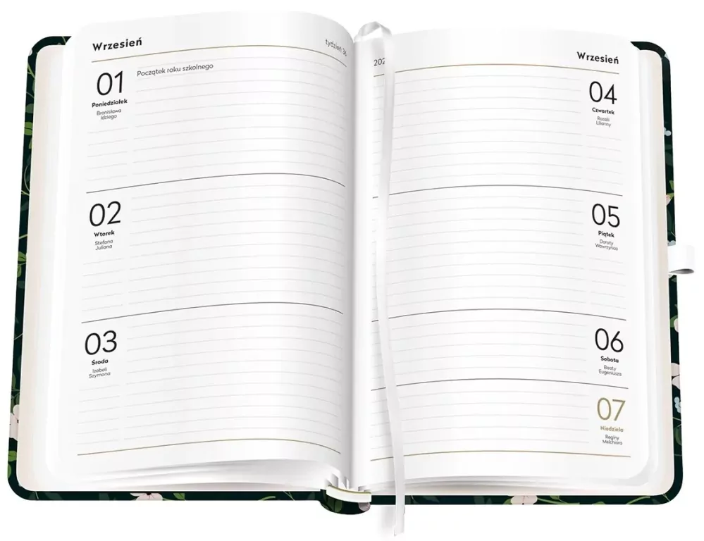 Kalendarz nauczyciela Flower 2025/2026. A5/192K - tantis.pl