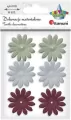 Kwiaty materiałowe pianka 3D 40mm mix - tantis.pl