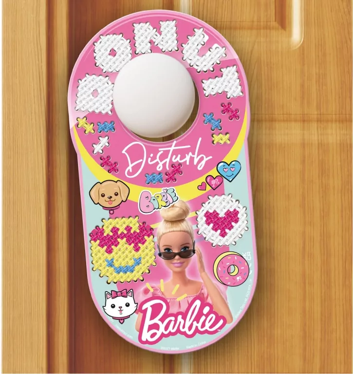 Zestaw kreatywny Barbie Maker Kitz. Zawieszka na drzwi - tantis.pl