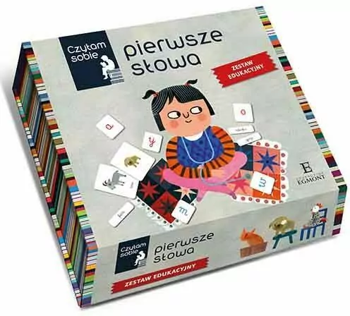 Pierwsze słowa. Czytam sobie. Zestaw edukacyjny - tantis.pl