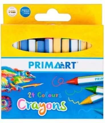 Kredki woskowe. 24 kolory - tantis.pl