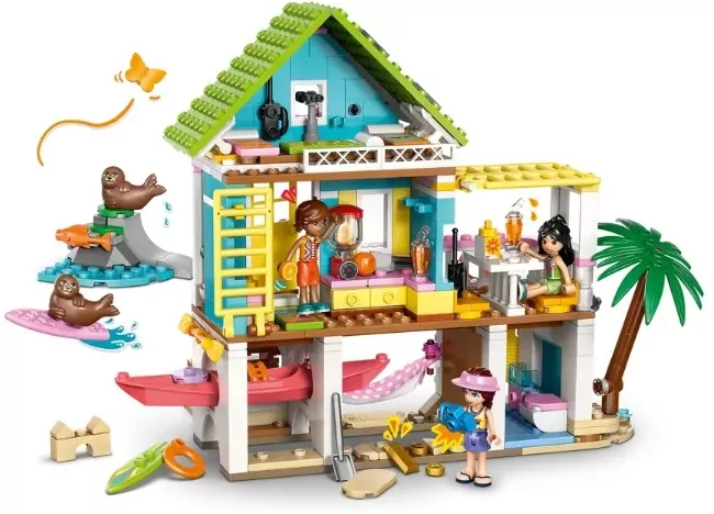 LEGO® Friends.  Domek na plaży z fokami 42699 - tantis.pl