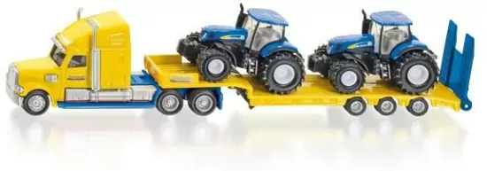 Ciężarówka z traktorami. Siku Farmer