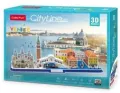 Puzzle 3D. Cityline. Wenecja. 126 elementów - tantis.pl