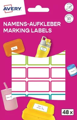 Naklejki do oznaczania - 15x32mm 48 naklejek