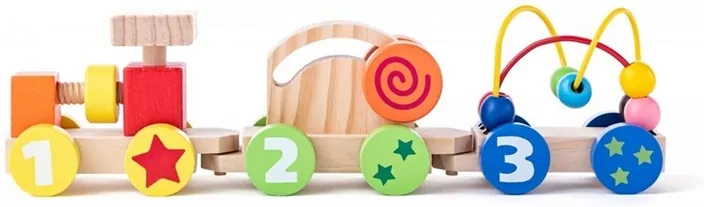 WOODYLAND Składany pociąg ze śrubą 91129 11295 - tantis.pl