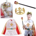 Zestaw strój króla berło korona - tantis.pl