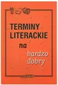 Terminy literackie na bardzo dobry - tantis.pl
