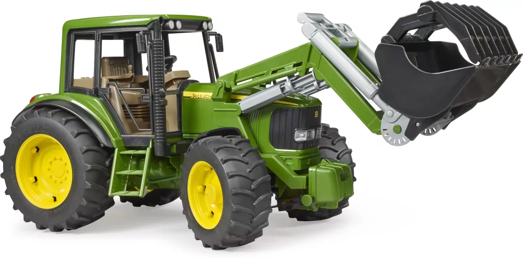 Traktor z ładowarką. John Deere - tantis.pl