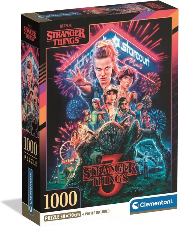 Puzzle 1000 Compact Stranger Things 39979 - tantis.pl
