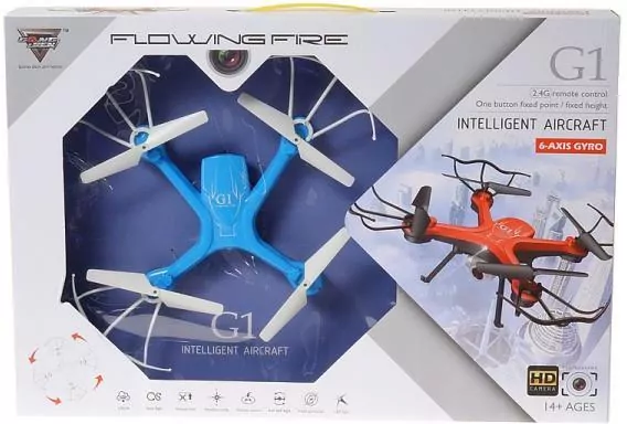 Dron R/C gyro ze światłem USB - tantis.pl