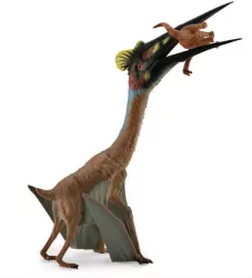 Dinozaur Quetzalcoatlus z ofiarą XL