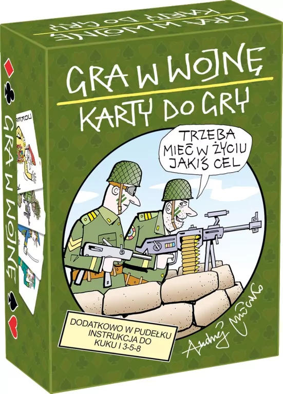 Gra w wojnę: Karty do gry - tantis.pl