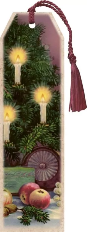 Zakładka 151 ze wstążką Święta Choinka Święta BN - tantis.pl