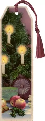 Zakładka 151 ze wstążką Święta Choinka Święta BN