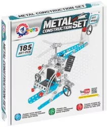 TechnoK. Klocki konstrukcyjne, metalowe, helikopter