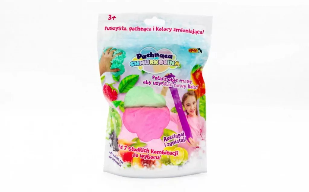 Chmurkolina pachnąca różowy/zielony Malina - tantis.pl