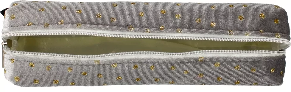 Piórnik tuba Grey Cristal - tantis.pl