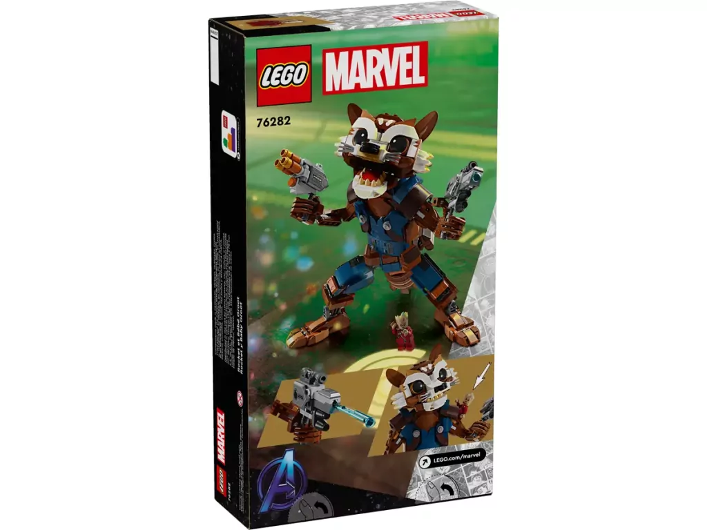 LEGO® Marvel. Rocketa i Małego Groota 76282 - tantis.pl