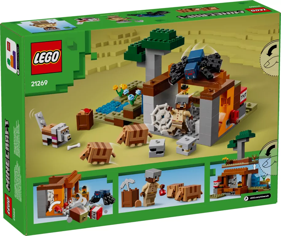 LEGO® Wyprawa do pancernikowej kopalni 21269 - tantis.pl