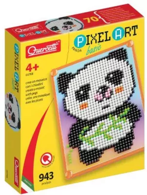 Mozaika Pixel Art basic Panda