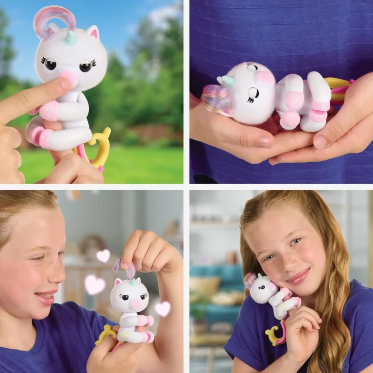 Małpka Fingerlings Ava seledynowa - tantis.pl