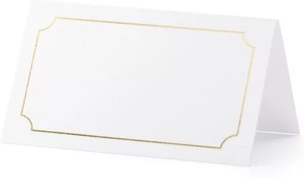 Wizytówki na stół 9,5x5,5cm - tantis.pl